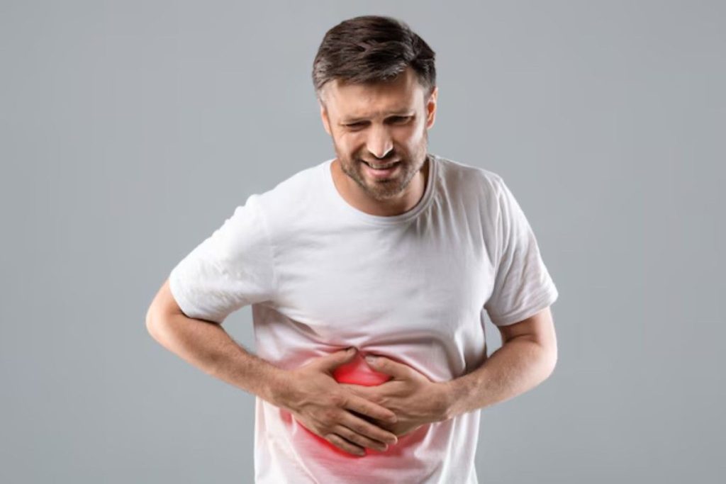 Patient undergoing Liver Function Test at Hi-Tech Diagnostic Centre