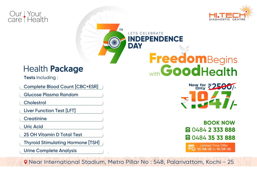 Independence Day Health Package offer