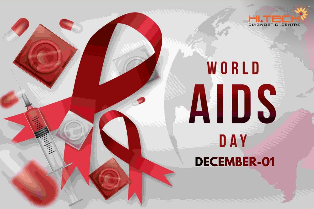 World AIDS Day 2025 poster highlighting the importance of early HIV testing