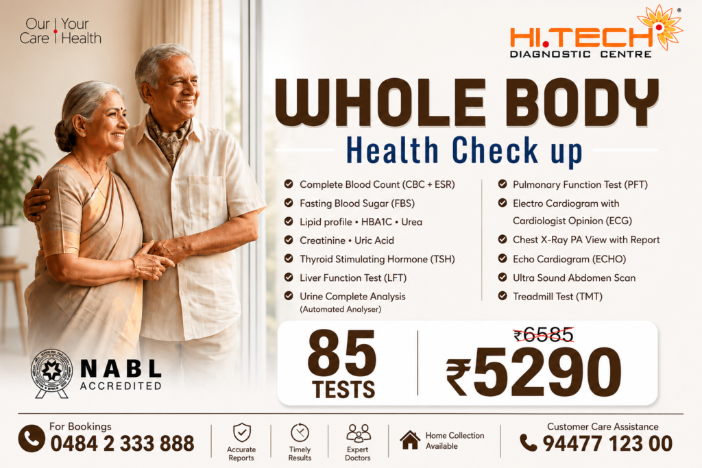 Whole Body Check-Up in Kochi: Why Early Health Screening Can Protect Your Future