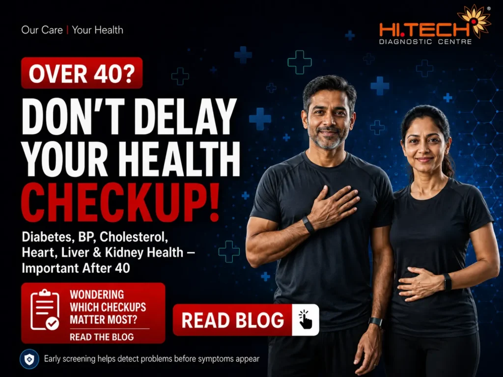 Health Checkup After 40: Important Tests You Should Know